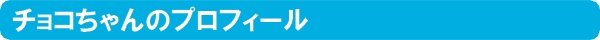 チョチョ記事 プロフィールチョコ